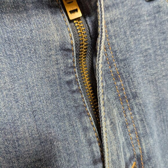 Levi's 502 Classic Blue Denim Jeans Size 36x34 - Picture 6 of 15